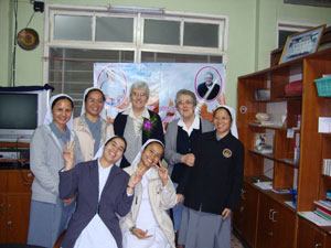 Sr Dorothy and Sr Angela during their visit to Thailand